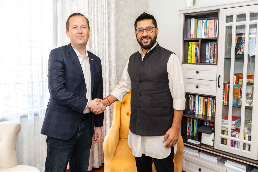 US special envoy Gor meets RSP chair Lamichhane