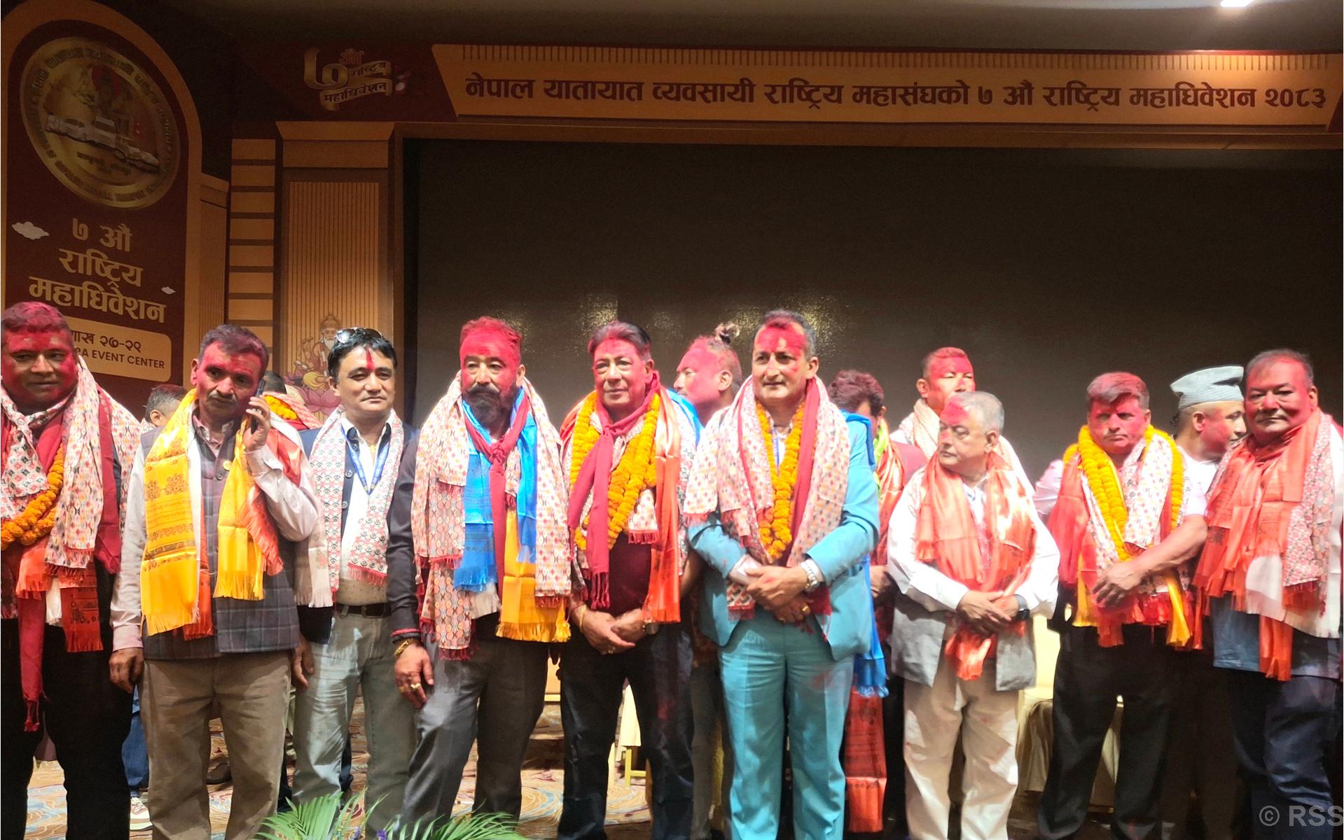 Sitaula elected president of Federation of Nepalese Transport Entrepreneurs