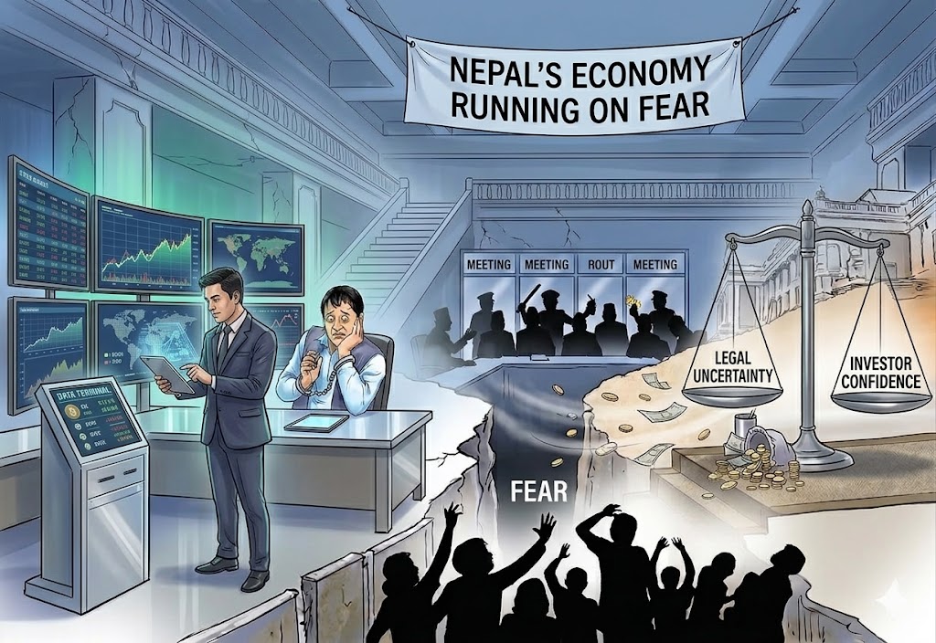 Nepal’s economy is running on fear