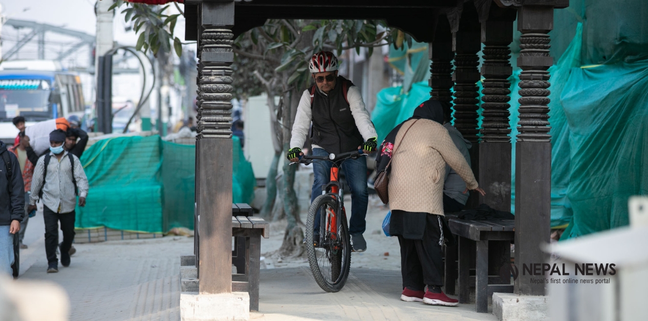 Cyclists still fighting for space on Kathmandu’s roads