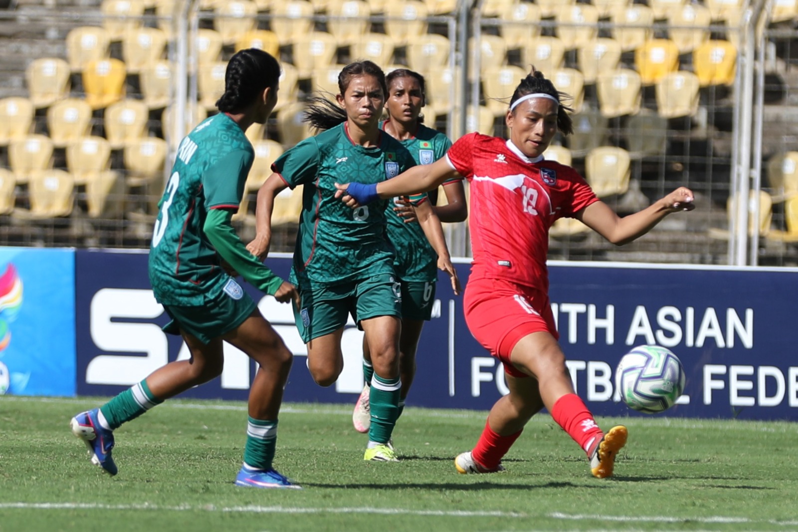 Nepal knocked out of SAFF Women’s Championship semifinals