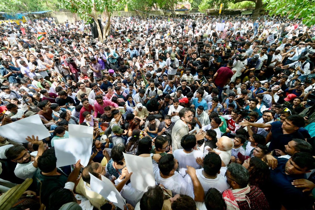 Cockroach Janta Party hits Delhi streets