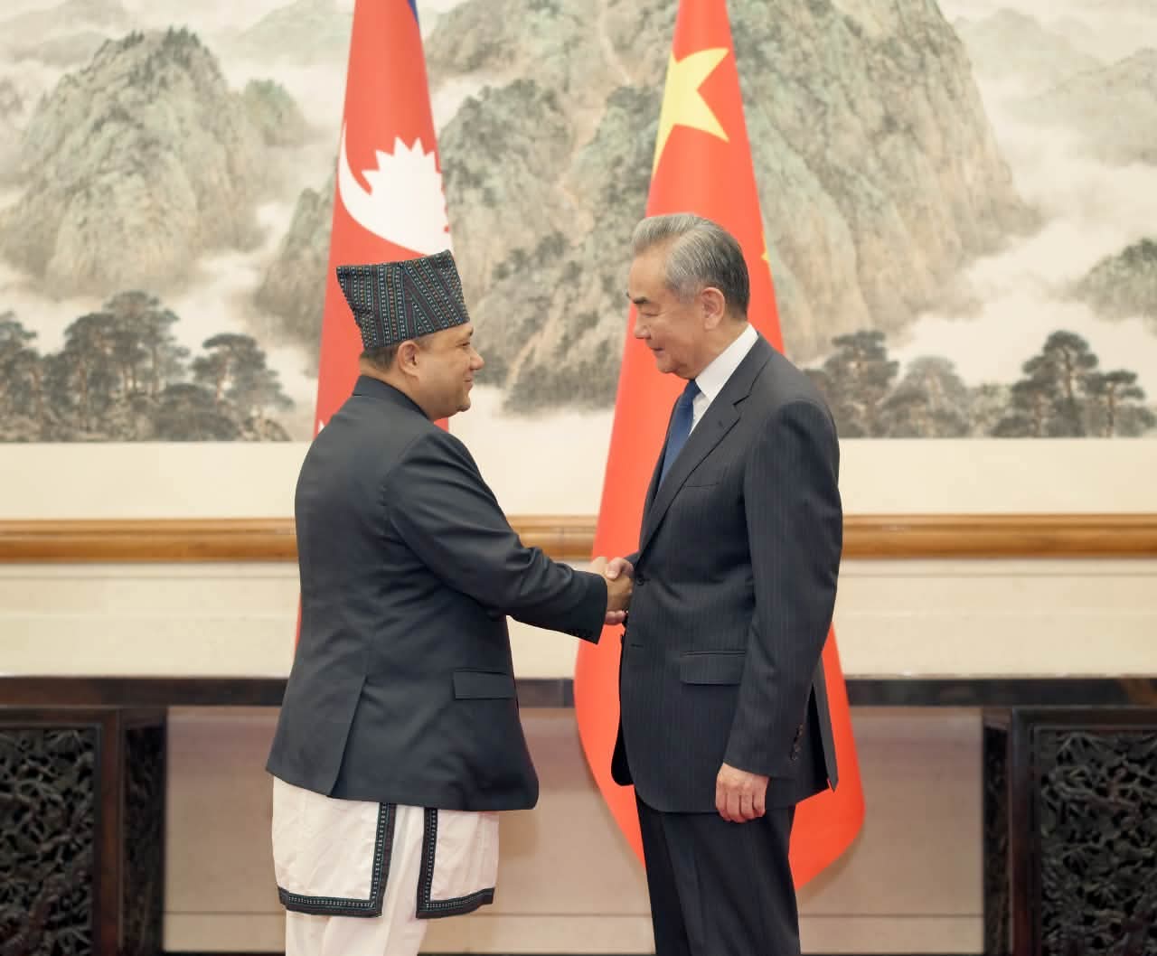 Foreign Minister Khanal meets Chinese counterpart in Beijing; bilateral ties reaffirmed