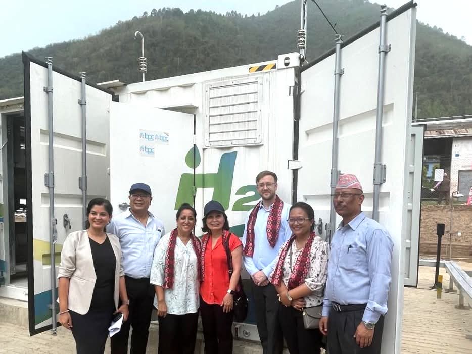 UK-backed green hydrogen project inaugurated in Pyuthan