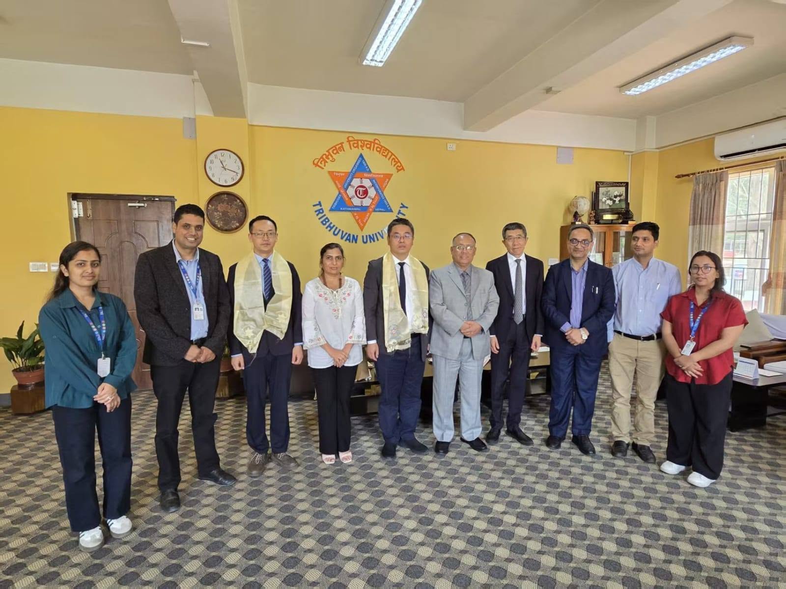 CAU and FAO delegation visit Tribhuvan University to boost academic and entrepreneurial ties