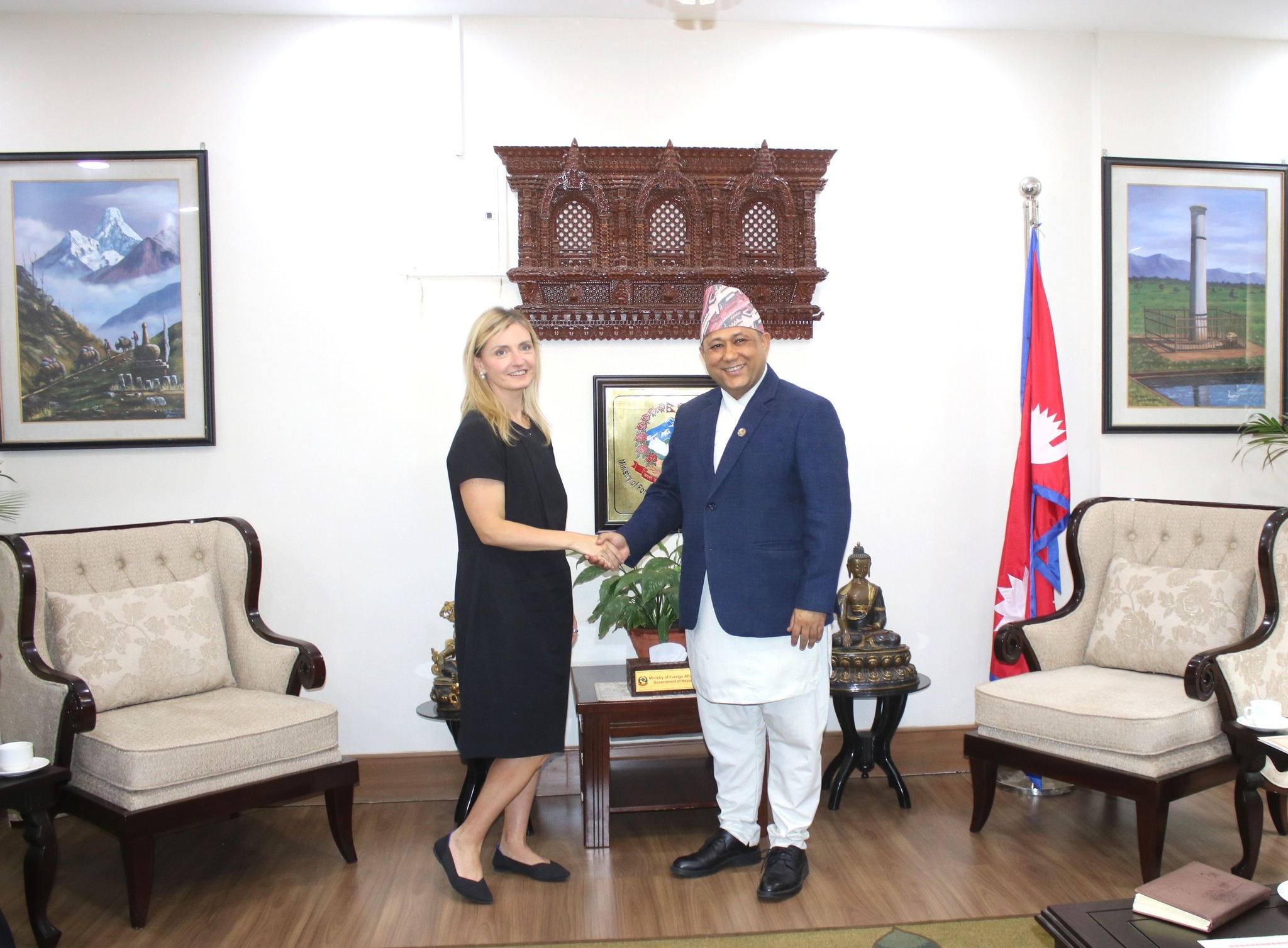 US Under Secretary meets Foreign Minister, eyes deeper bilateral ties