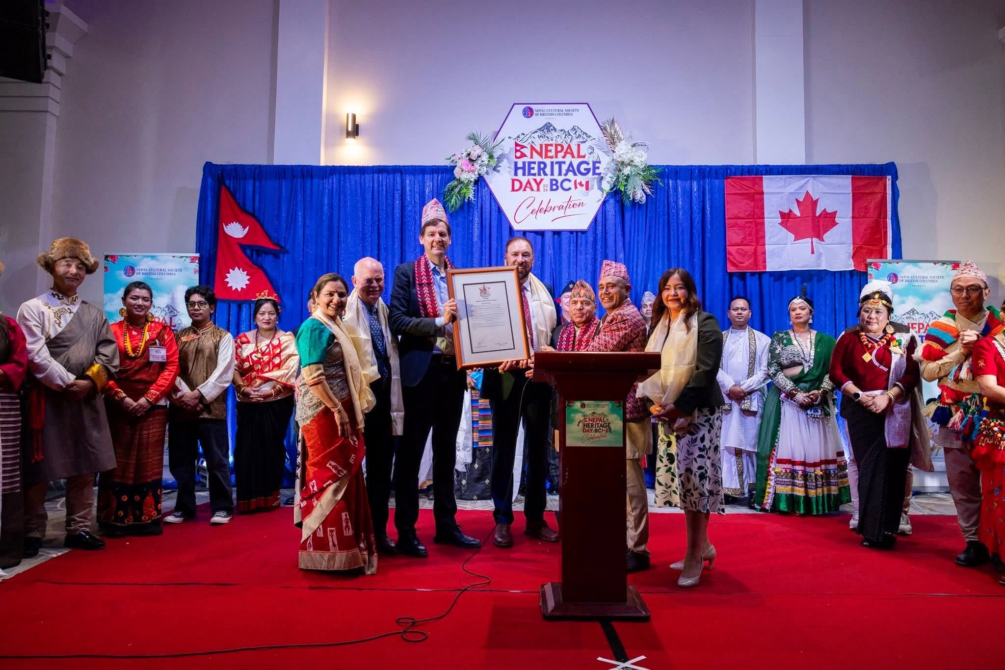 Nepal Heritage Day celebrated in British Columbia for first time