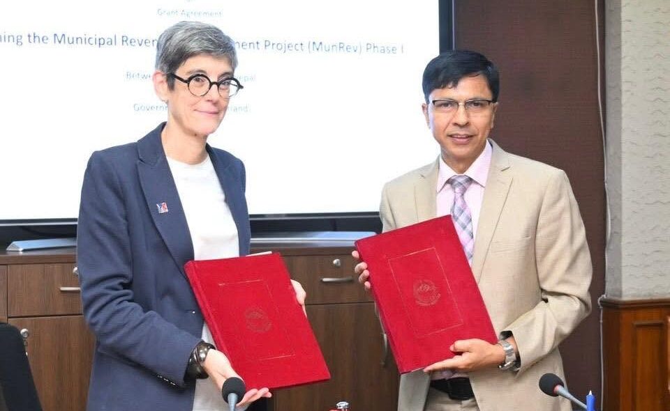 Switzerland signs agreement to support local revenue reform in Nepal