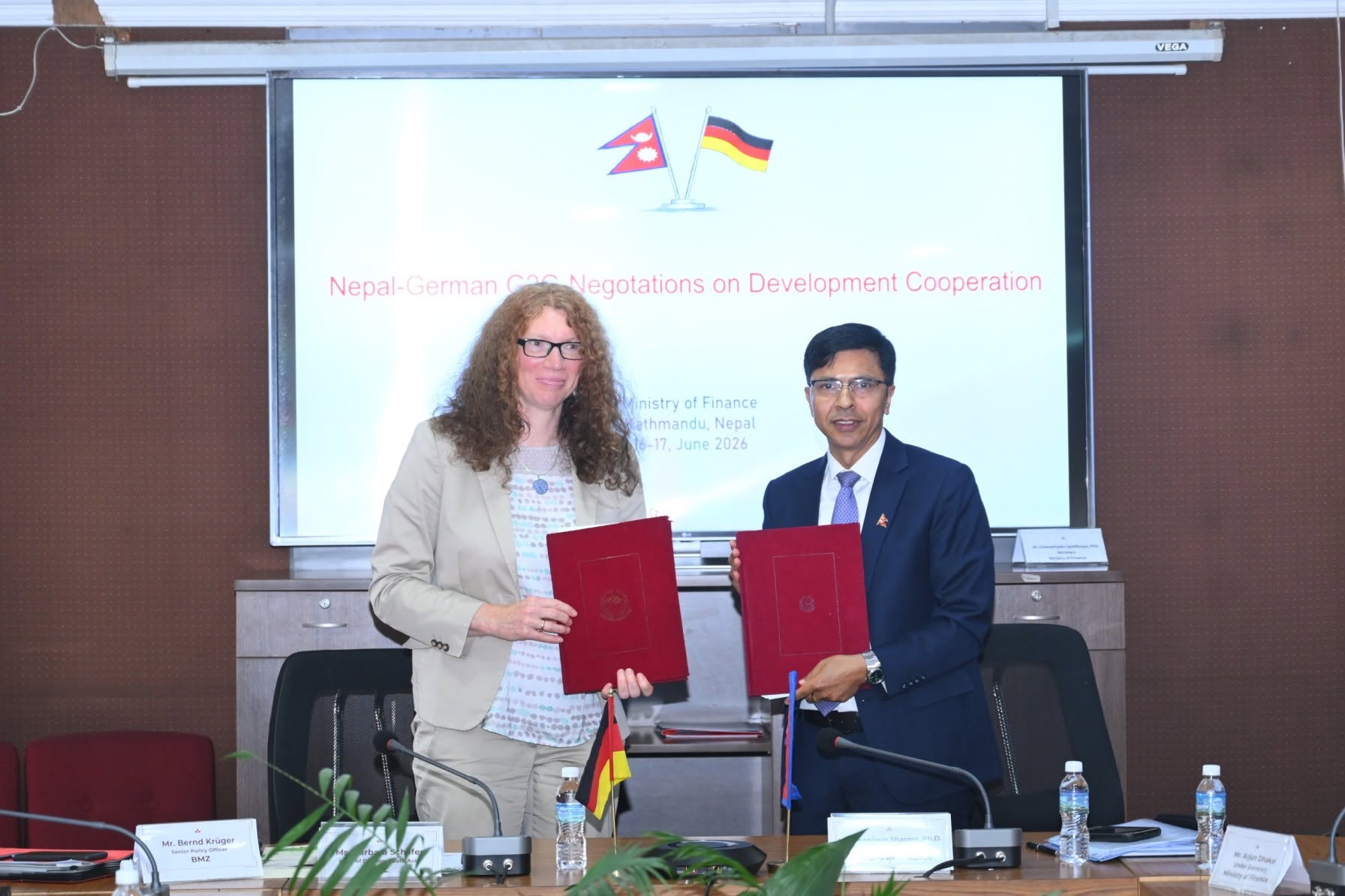Nepal, Germany seal EUR 37.6 million cooperation package after two-day talks