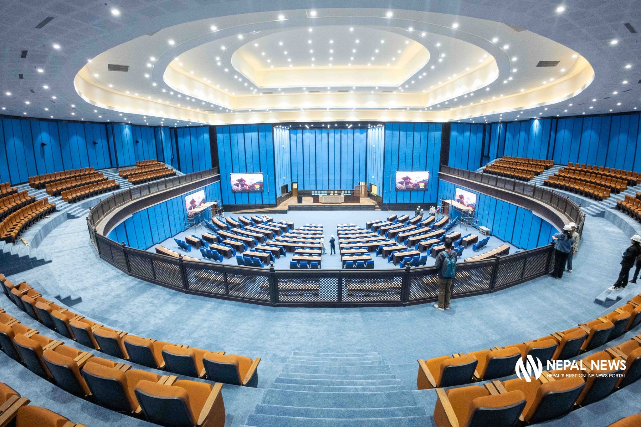 New House of Representatives hall nears completion (Photo Feature)