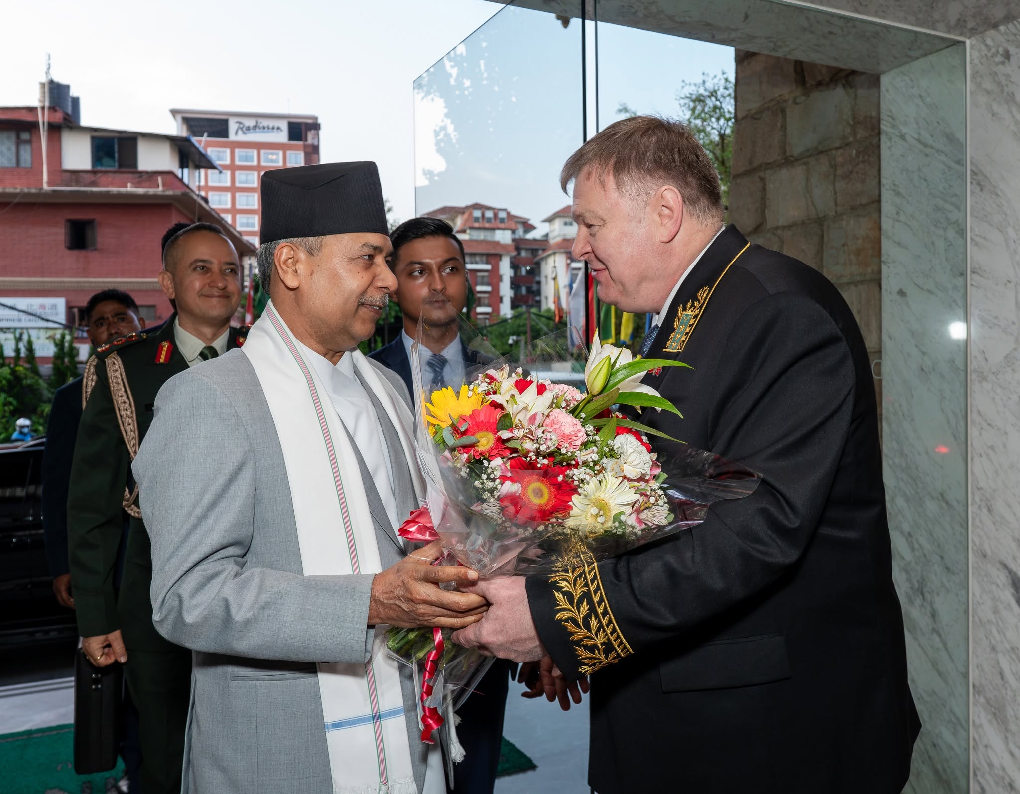 Vice President Yadav joins Russia Day reception marking 70 years of ties