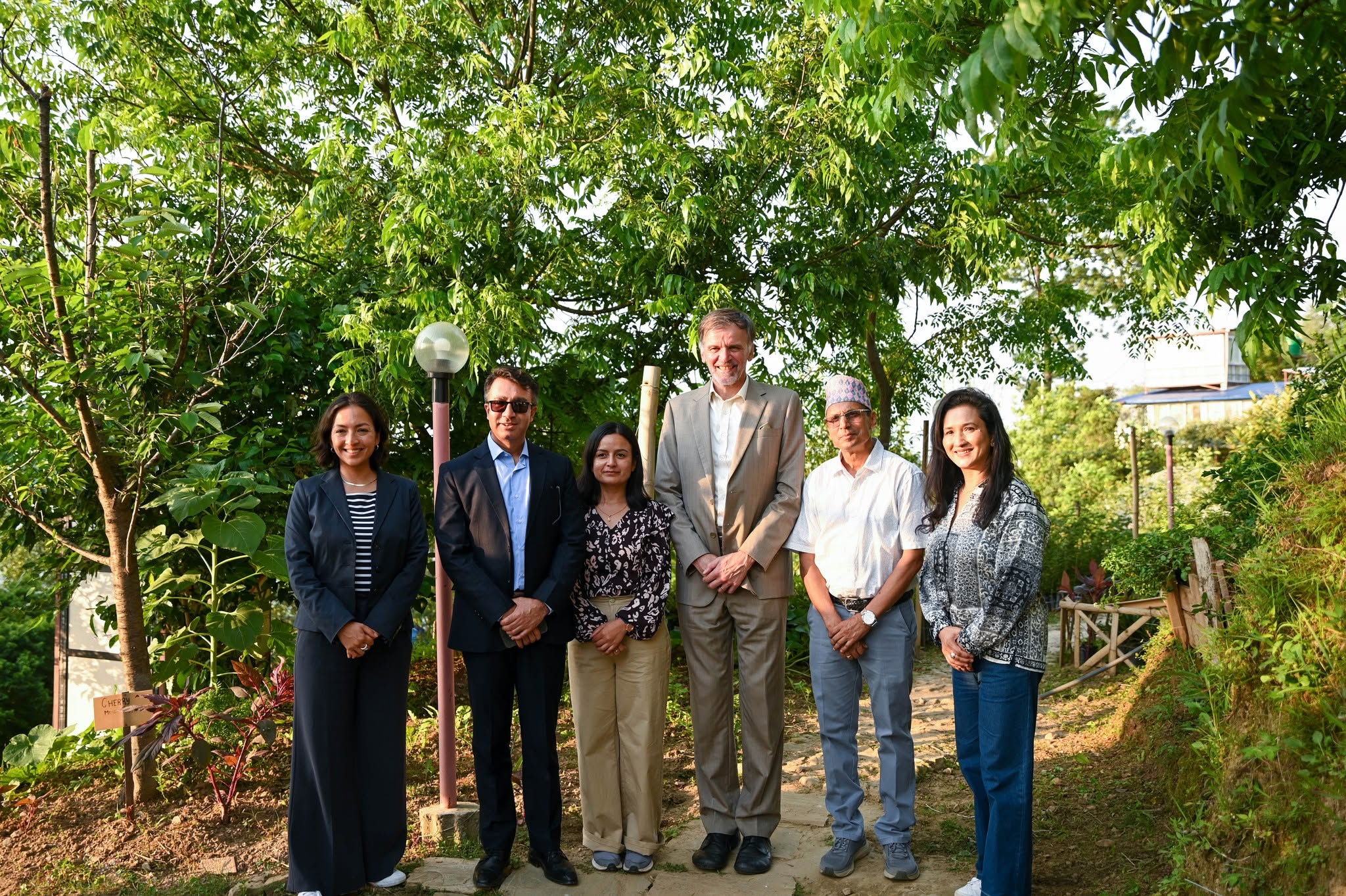 German ambassador visits EcoHimal center promoting sustainable agriculture