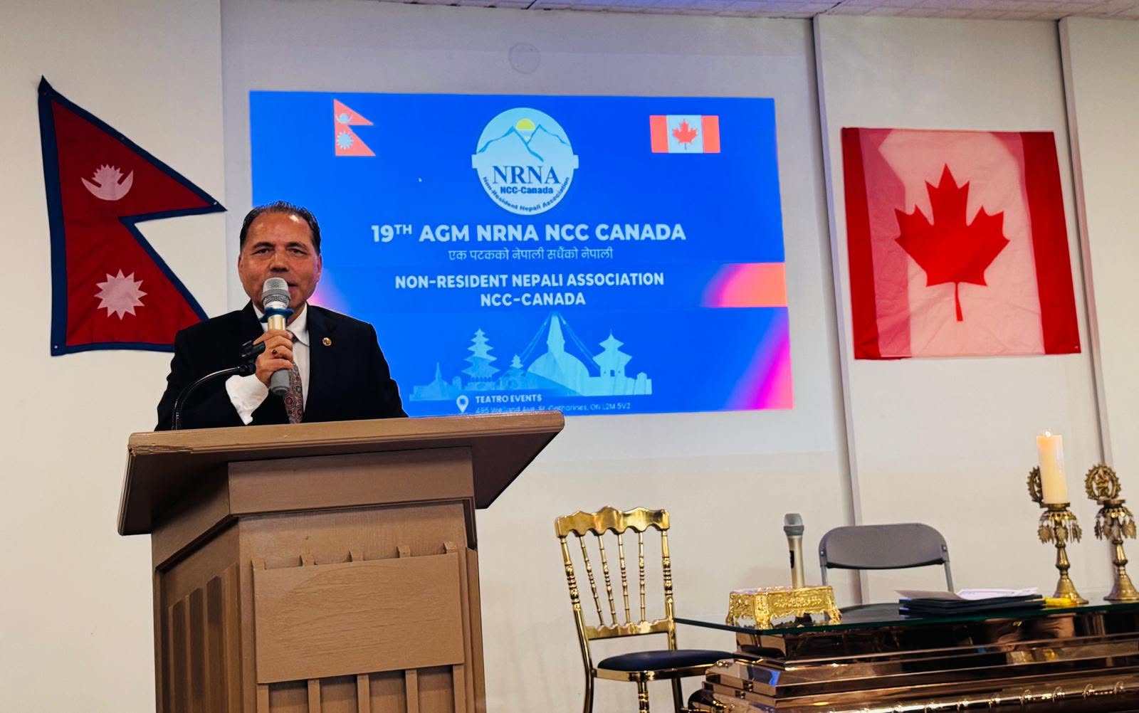 Nepal envoy in Ottawa urges diaspora to boost exports, investment