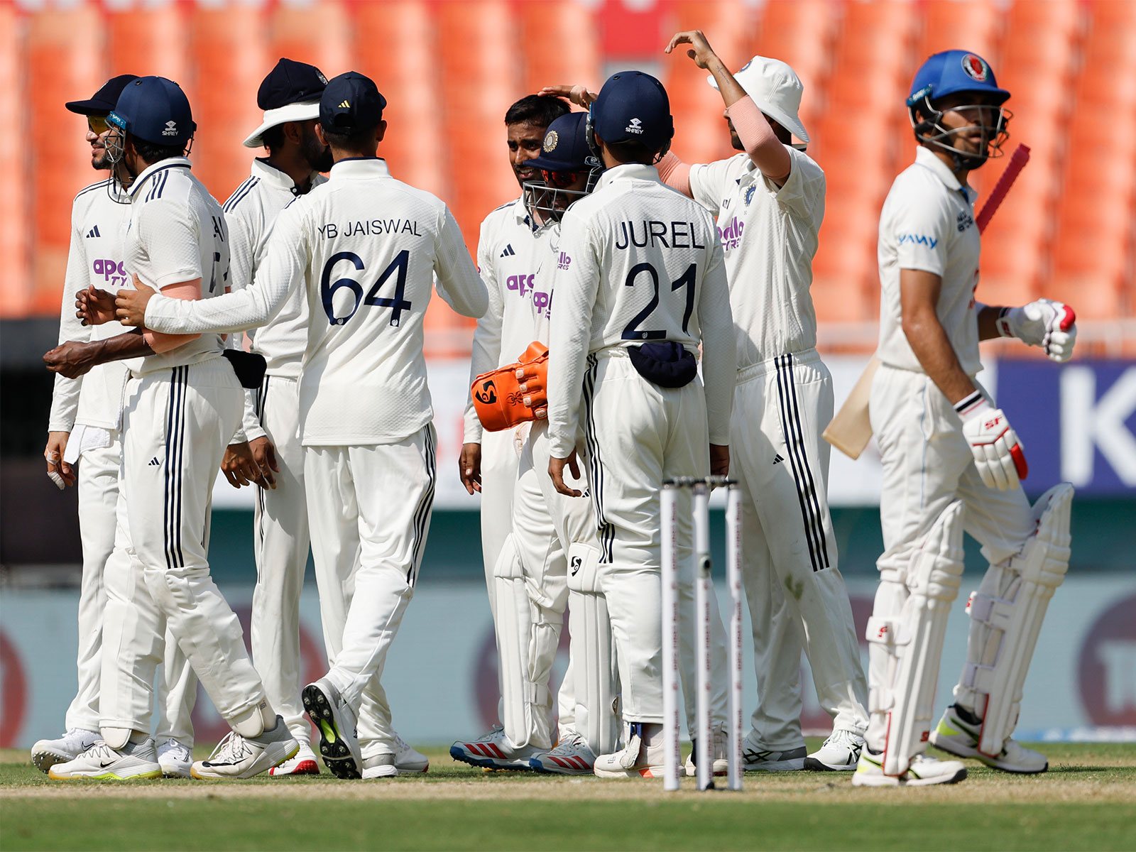 India tighten grip on Afghanistan after mammoth first-innings total