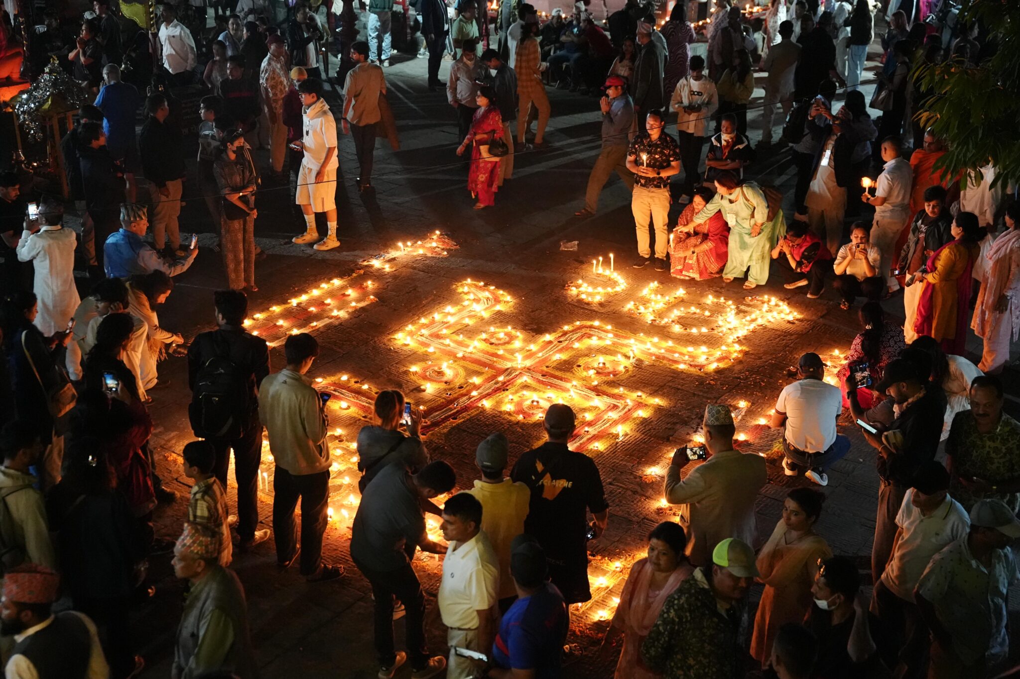 25th anniversary of palace massacre: memorial and candle lighting ceremony held at Narayanhiti [Photo Feature]