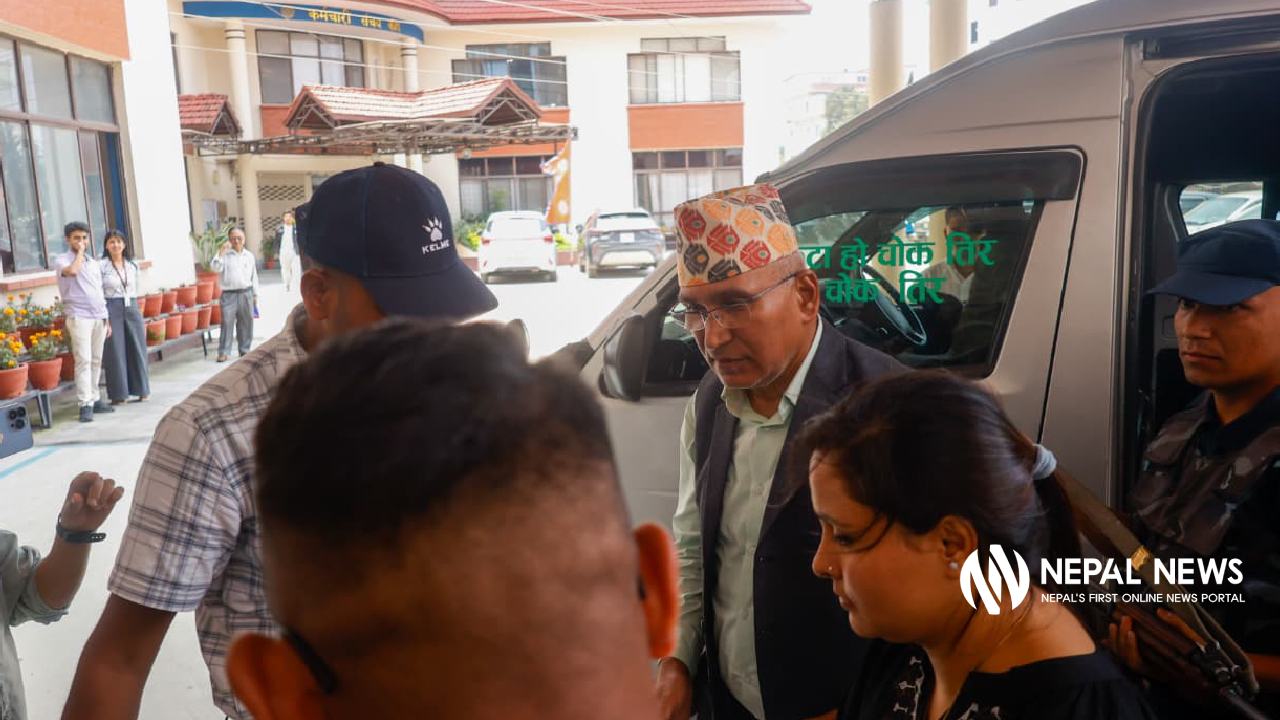 UML Vice Chair Bishnu Paudel presented before DMLI