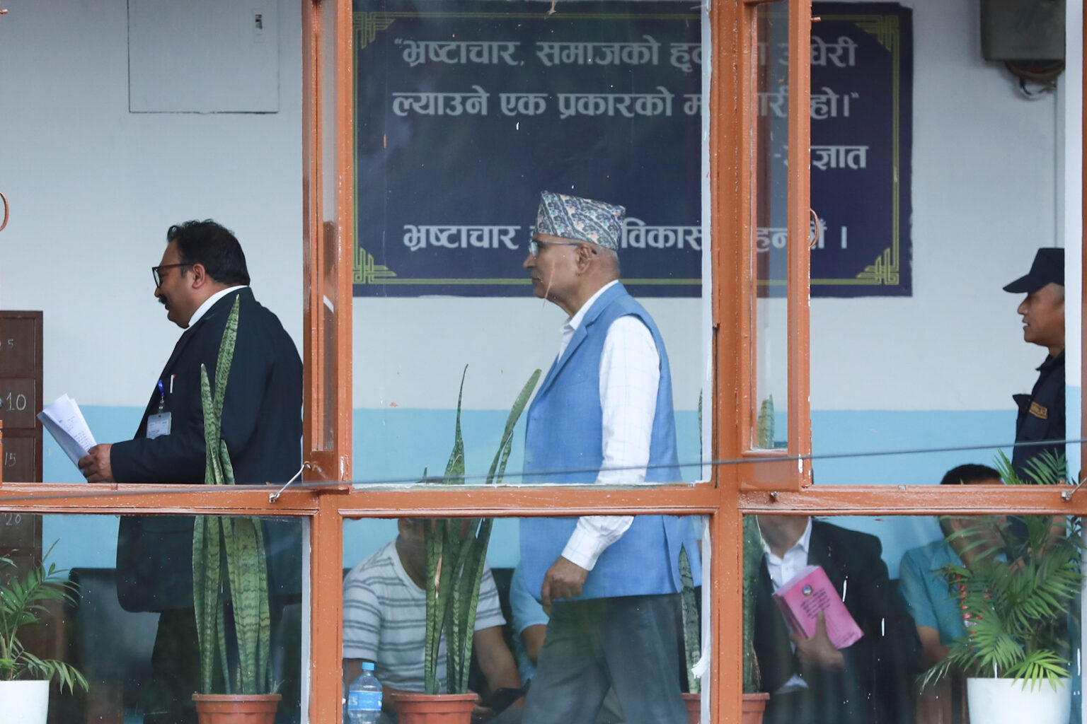 UML Vice Chair Paudel presented before Special Court in money laundering case
