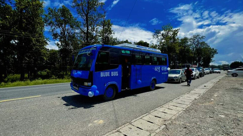 Preparations underway to operate ‘Blue Bus’ service across all seven provinces