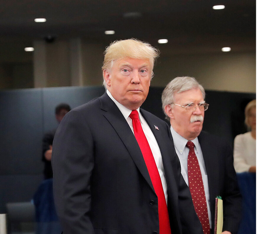 “Bolton a bad guy,” says Trump on former NSA