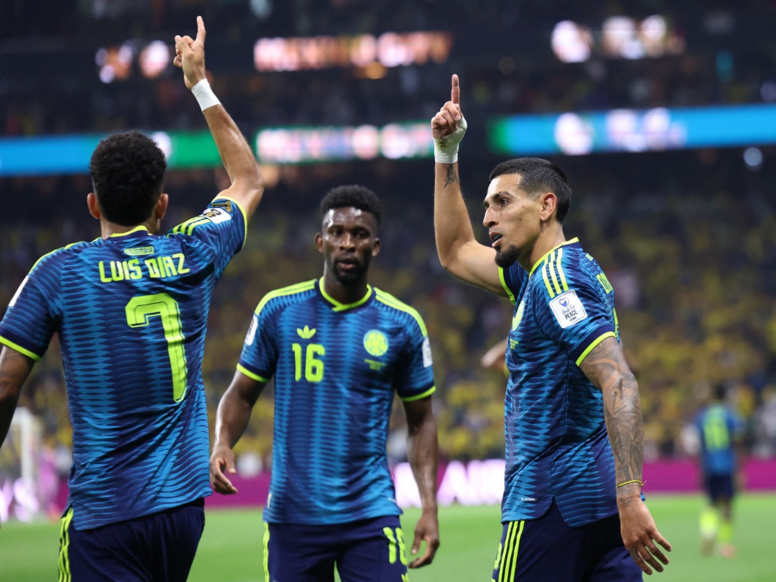 Diaz, Munoz, Campaz fire Colombia to 3-1 win over Uzbekistan in World Cup