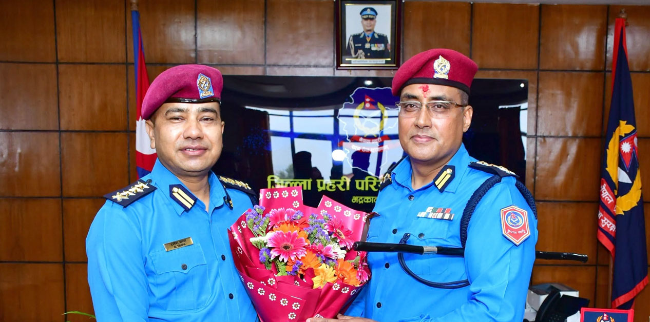 SSP Dilip Ghimire takes command of Kathmandu Police