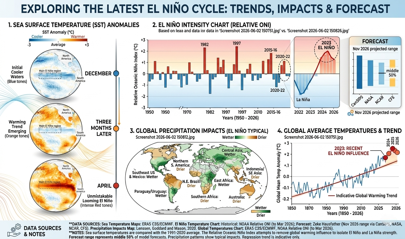 UN warns of powerful El Niño, global temperatures face new surge