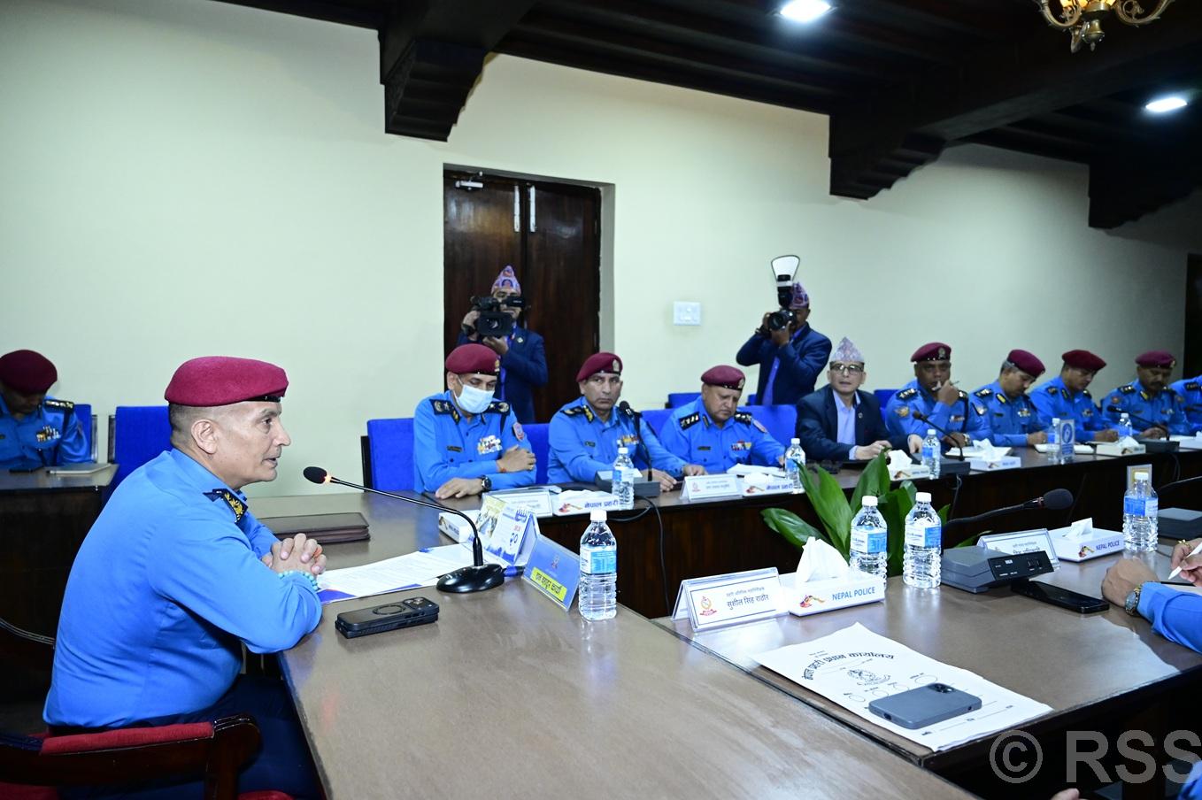 IGP Karki directs to prioritize organizational strengthening