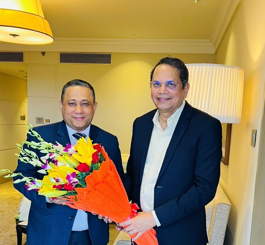 Foreign Minister Khanal, BJP Foreign Affairs Chief Chauthaiwale meet; vow to deepen Nepal-India ties