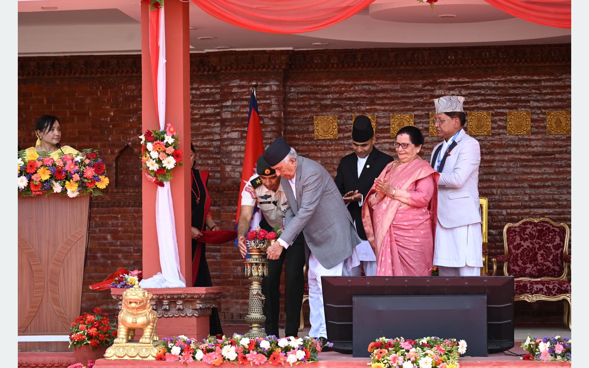 Minister Paudel pledges promotion of Nepali art, culture