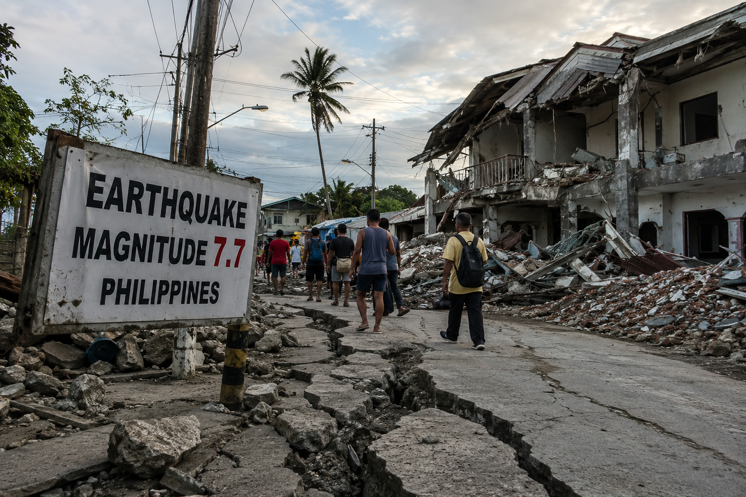 15 dead, more than 130 injured after powerful earthquake strikes southern Philippines