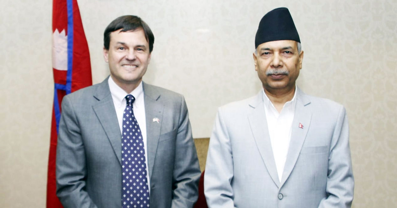 US Chargé d’Affaires pays courtesy call on Vice President 