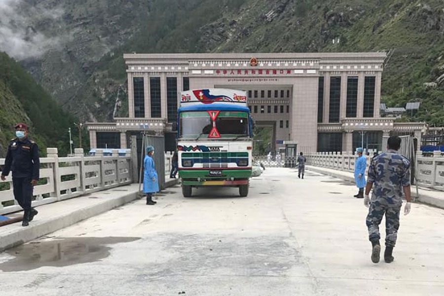 Goods worth Rs 40 billion imported from Rasuwagadhi customs