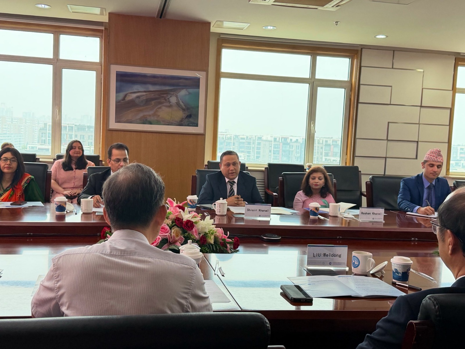 Foreign Minister Khanal visits Chinese Academy of Sciences