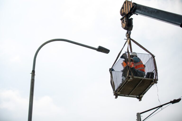 Repair of smart streetlights intensified along Jadibuti-Suryabinayak road section [Photo Feature]