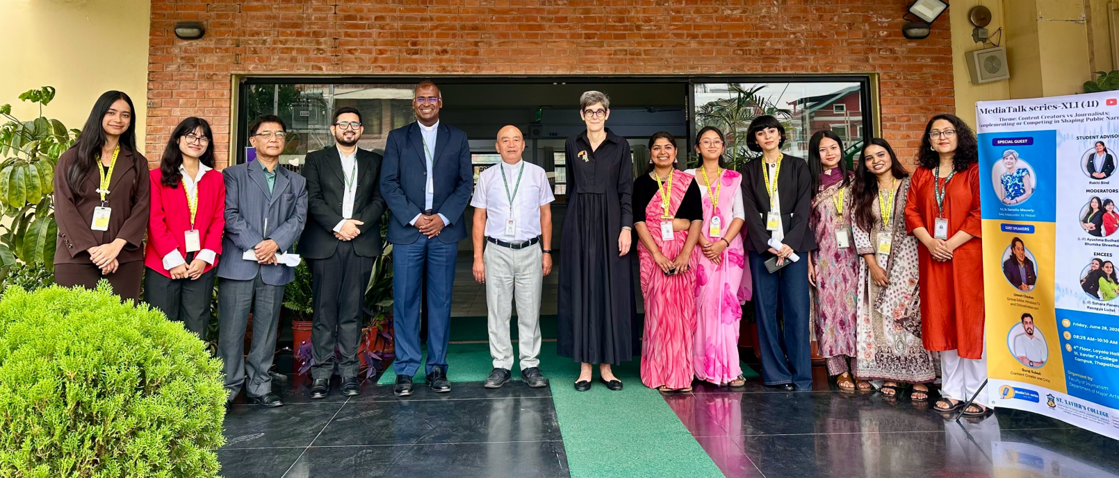 Swiss ambassador discusses evolving media landscape at St. Xavier’s Media Talk