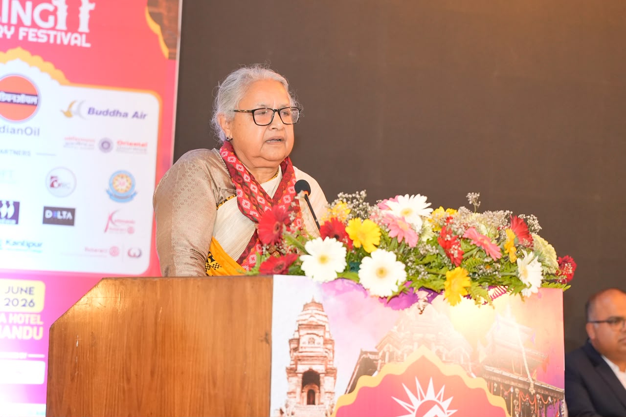 Former PM Sushila Karki inaugurates 4th Kathmandu Kalinga Literary Festival