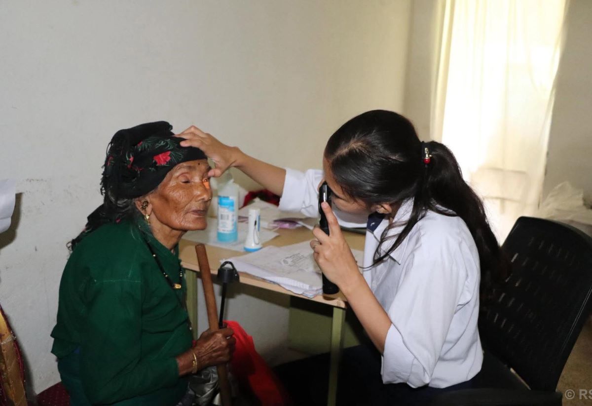 85 people benefited from eye camp in Arughat