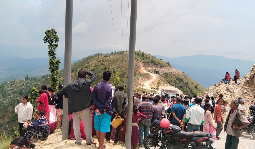 Three killed, five injured in Dailekh jeep crash