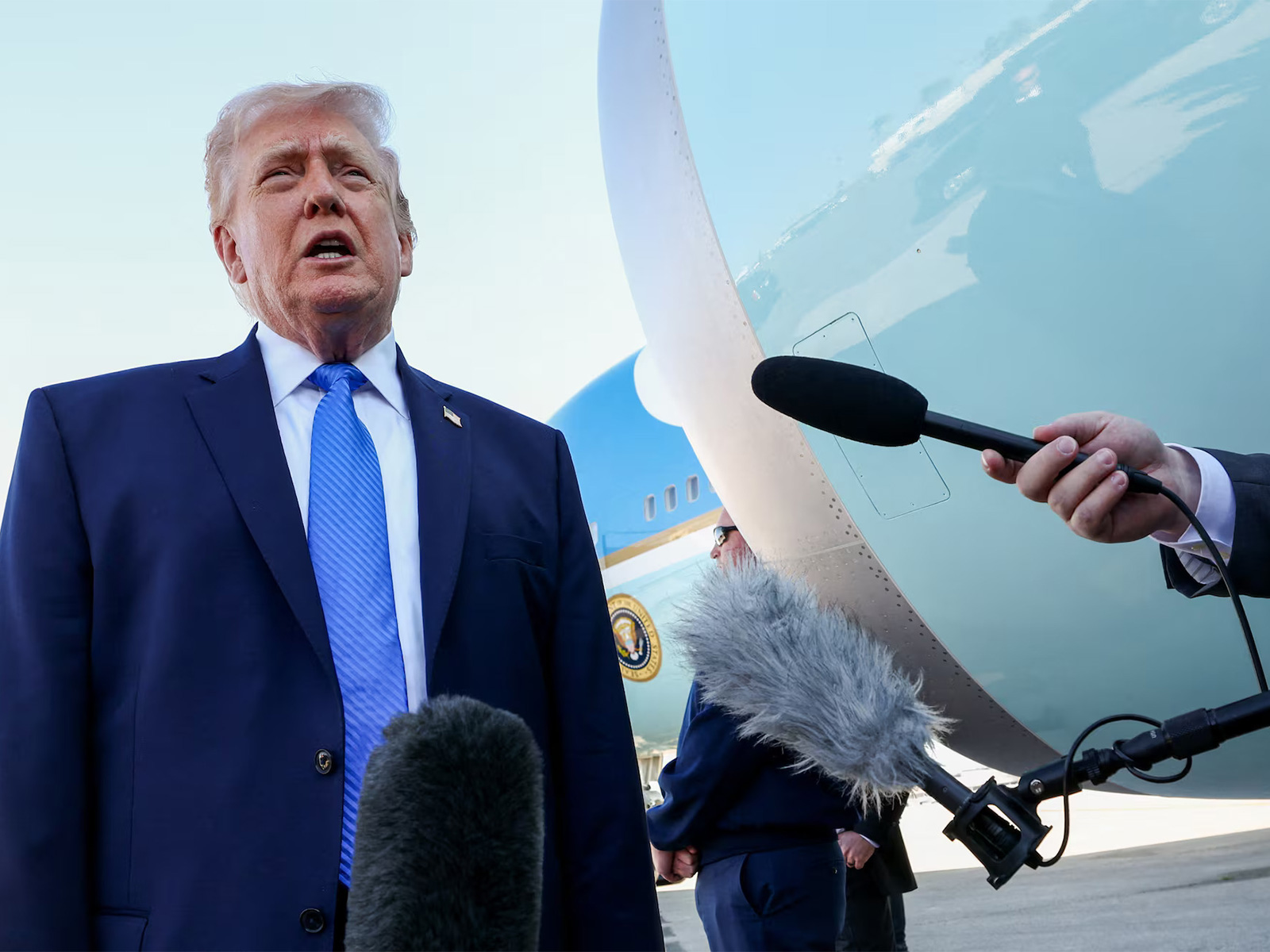 Trump downplays regional conflict as “practice”, claims Iran talks “going quite well”