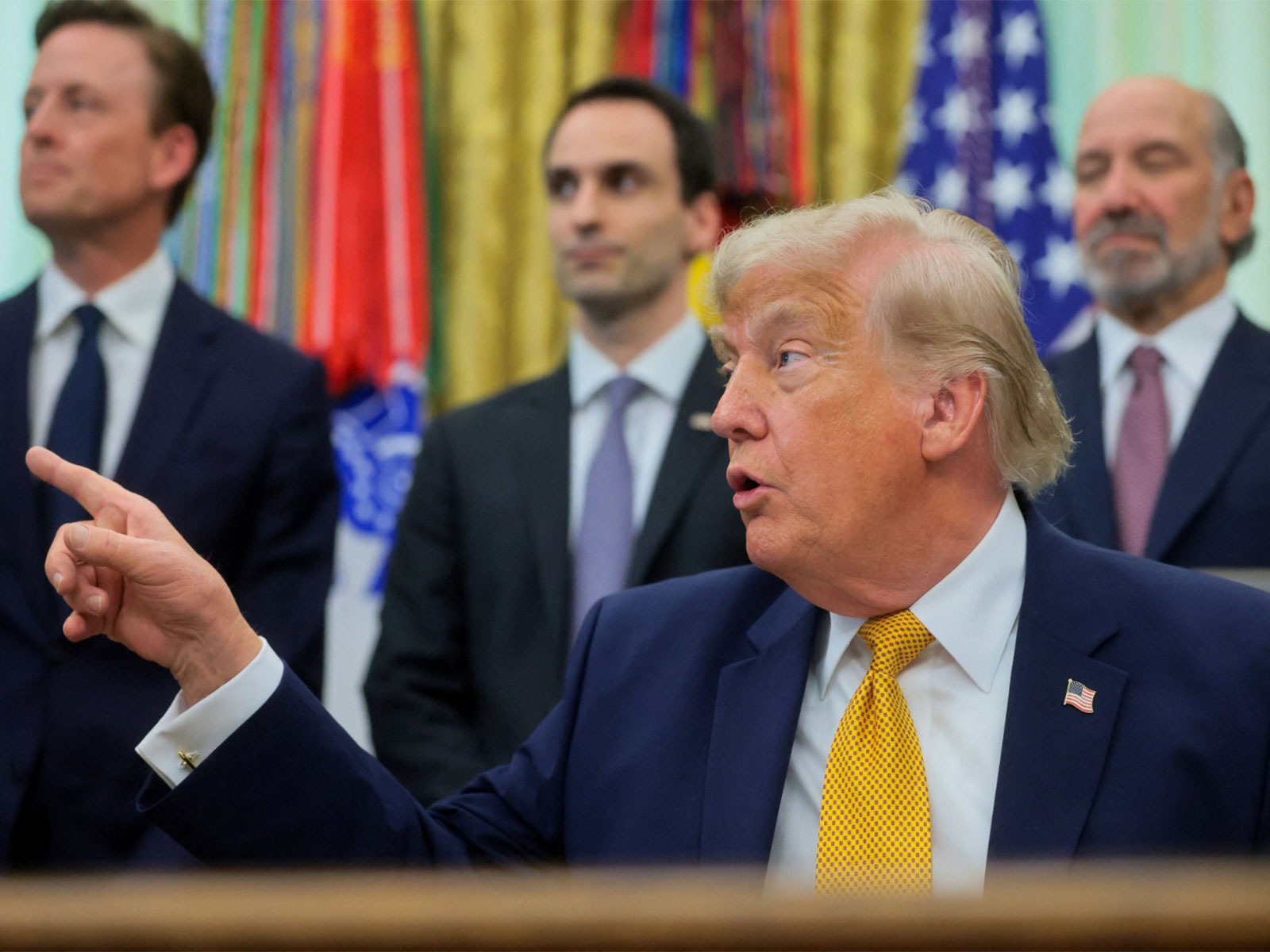 Trump says he was critical of UK PM over North Sea oil drilling, NATO stance