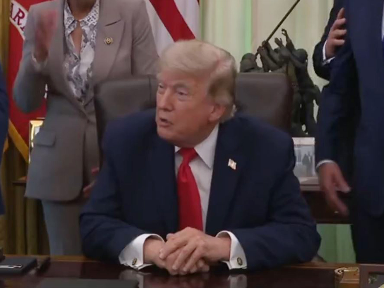 “It would be if we signed this agreement,” says Trump on Kharg Island operation being off the table