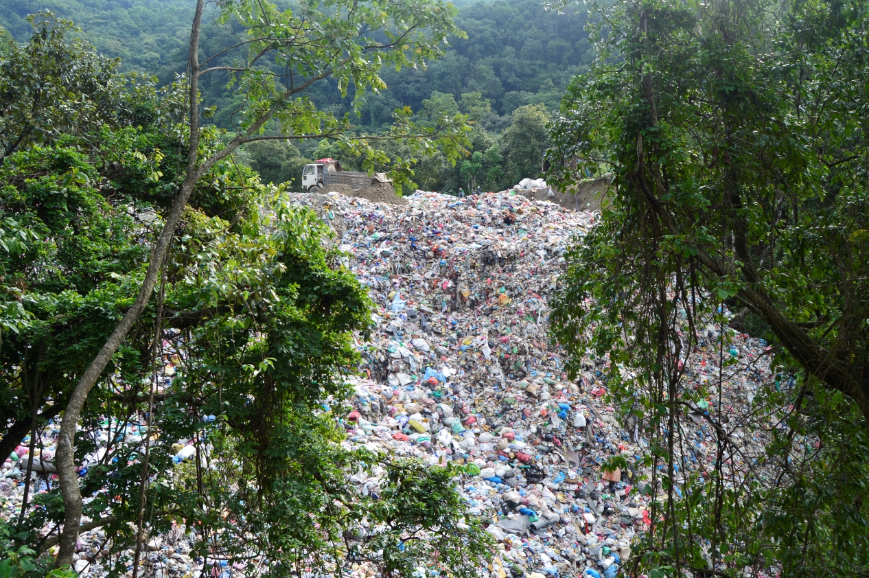 Piles of municipal waste threaten Pokhara’s pristine water springs