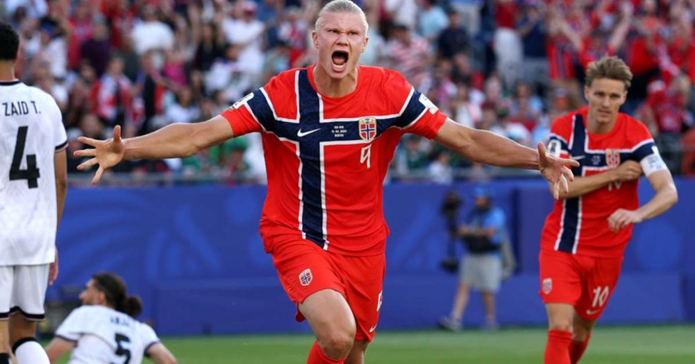 Haaland shines as Norway defeats Iraq 4-1 in historic World Cup return