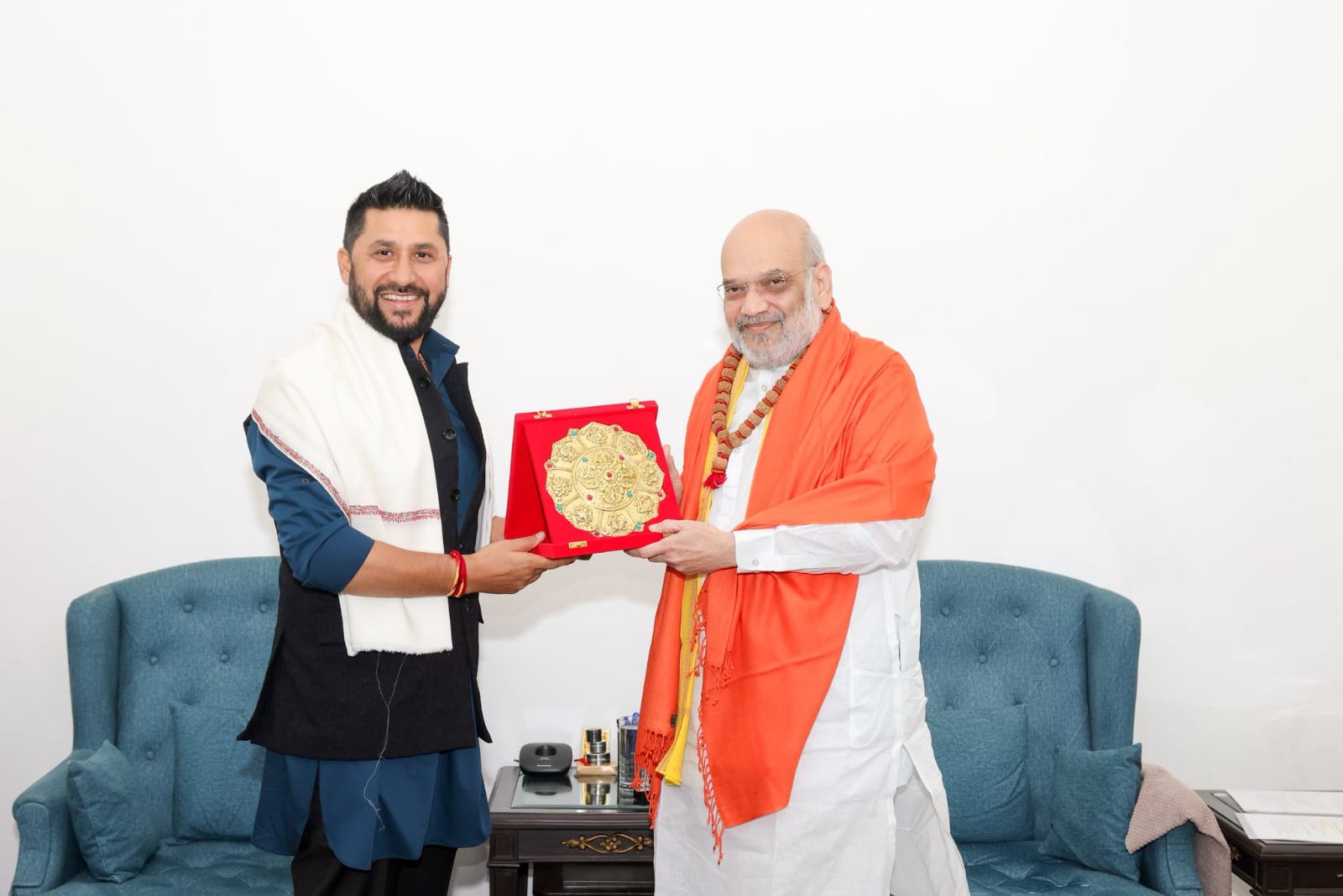 Rabi Lamichhane meets Indian Home Minister Amit Shah in New Delhi