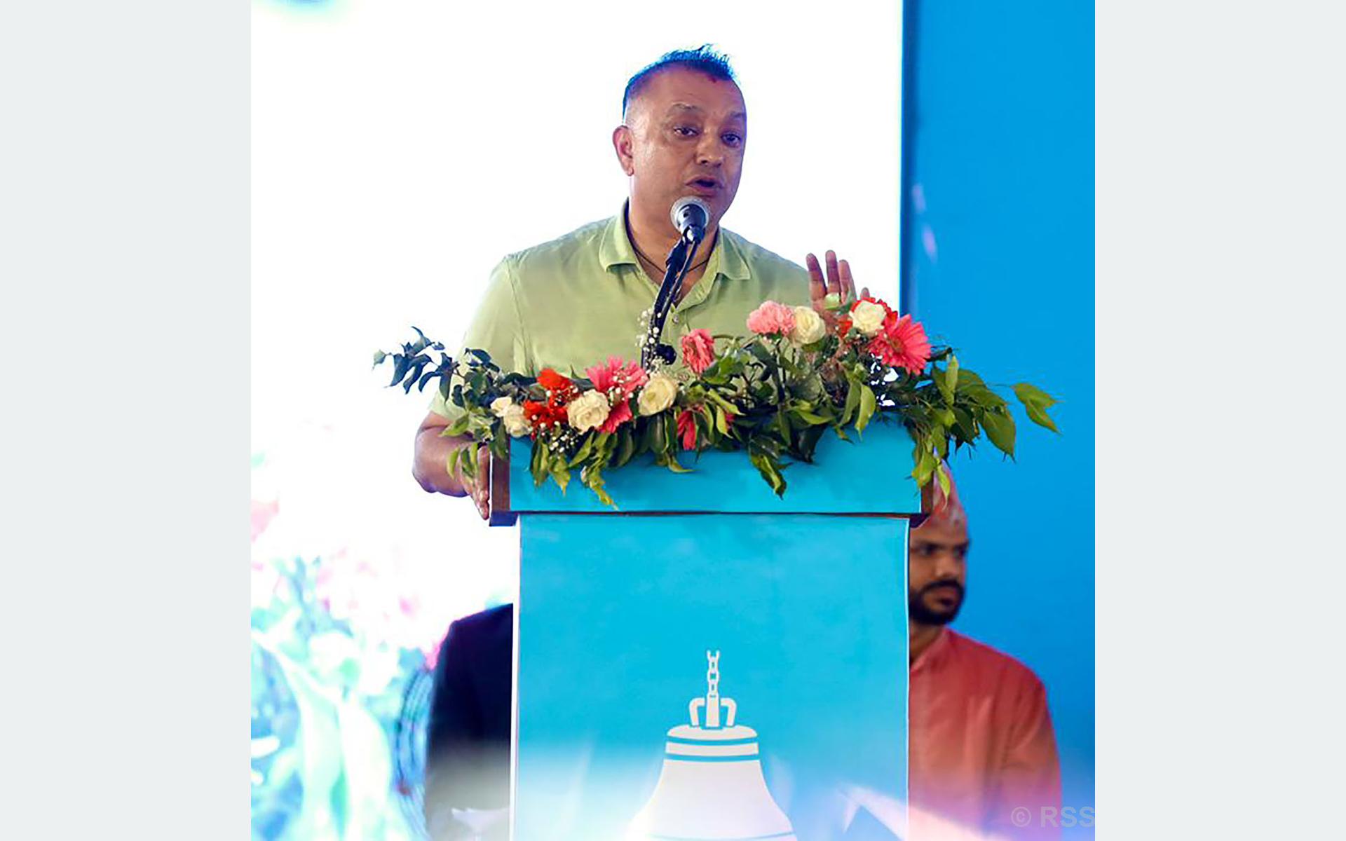 Gagan Thapa warns RSP against ego and arrogance amid rapid success
