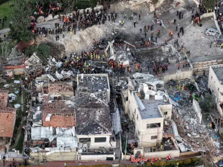 Iranian state media claims explosion heard in various regions of Iran as US CENTCOM begins retaliatory strikes