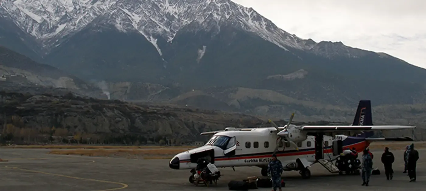 Pokhara-Jomsom regular flights suspended