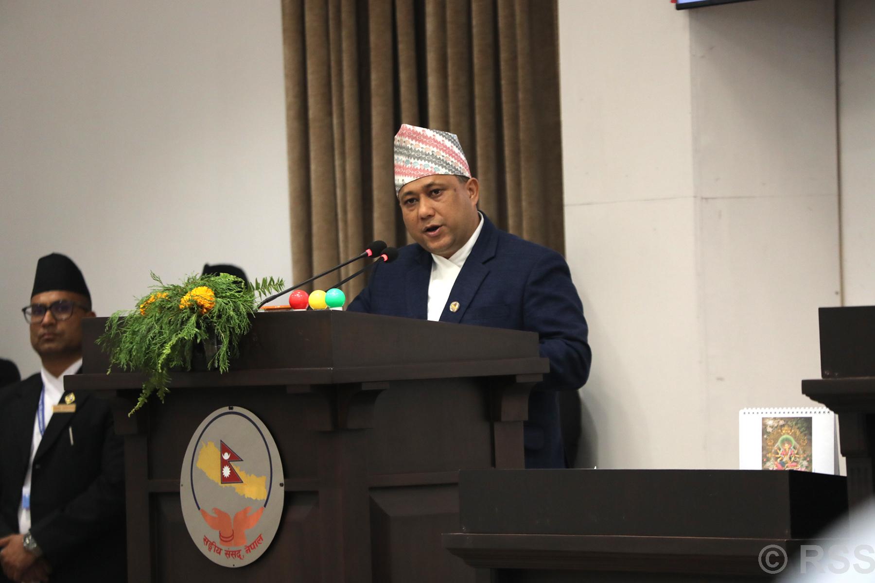 Foreign Minister Khanal informs parliament about his recent India visit