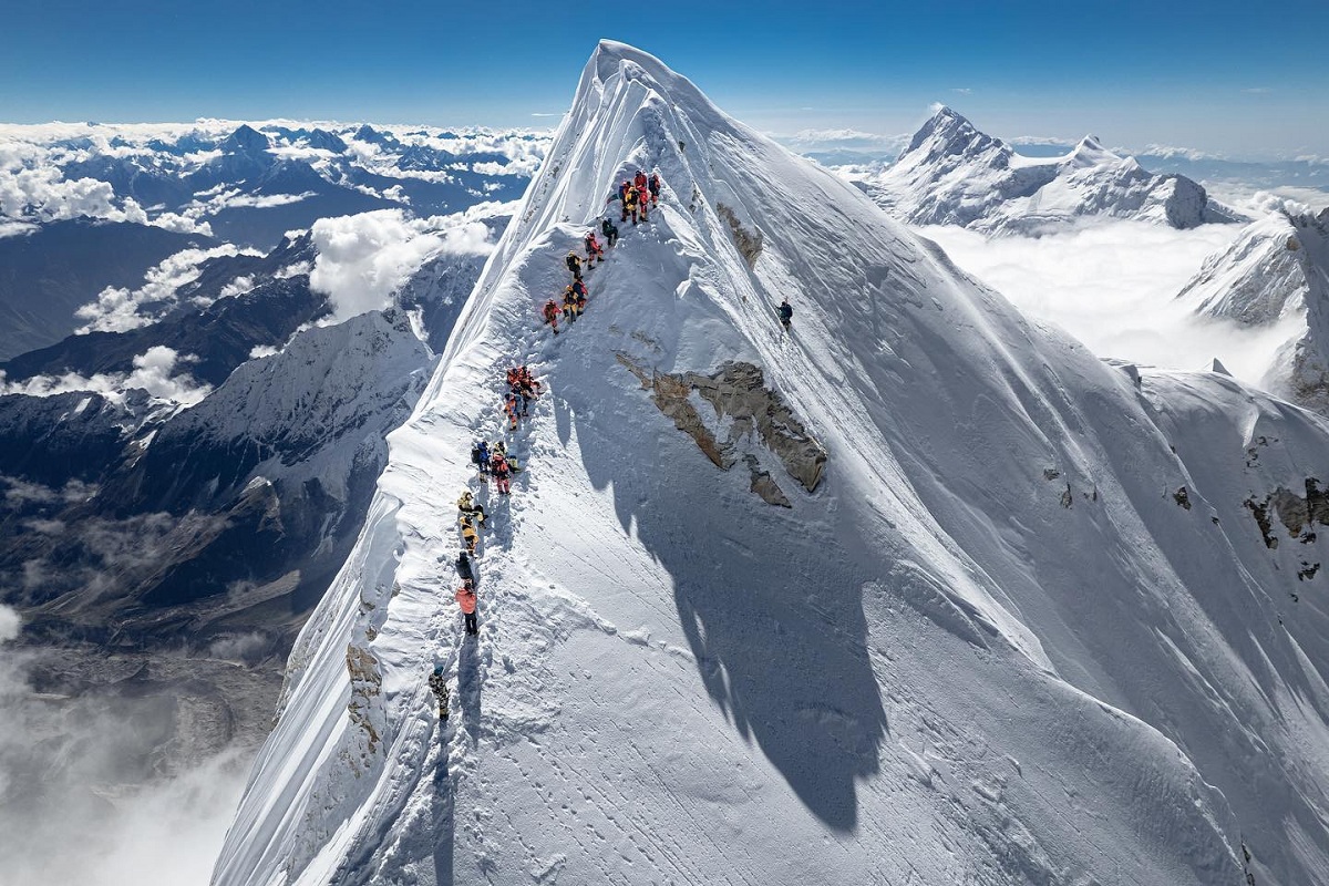 70 years of ascent of Mt Manaslu observed