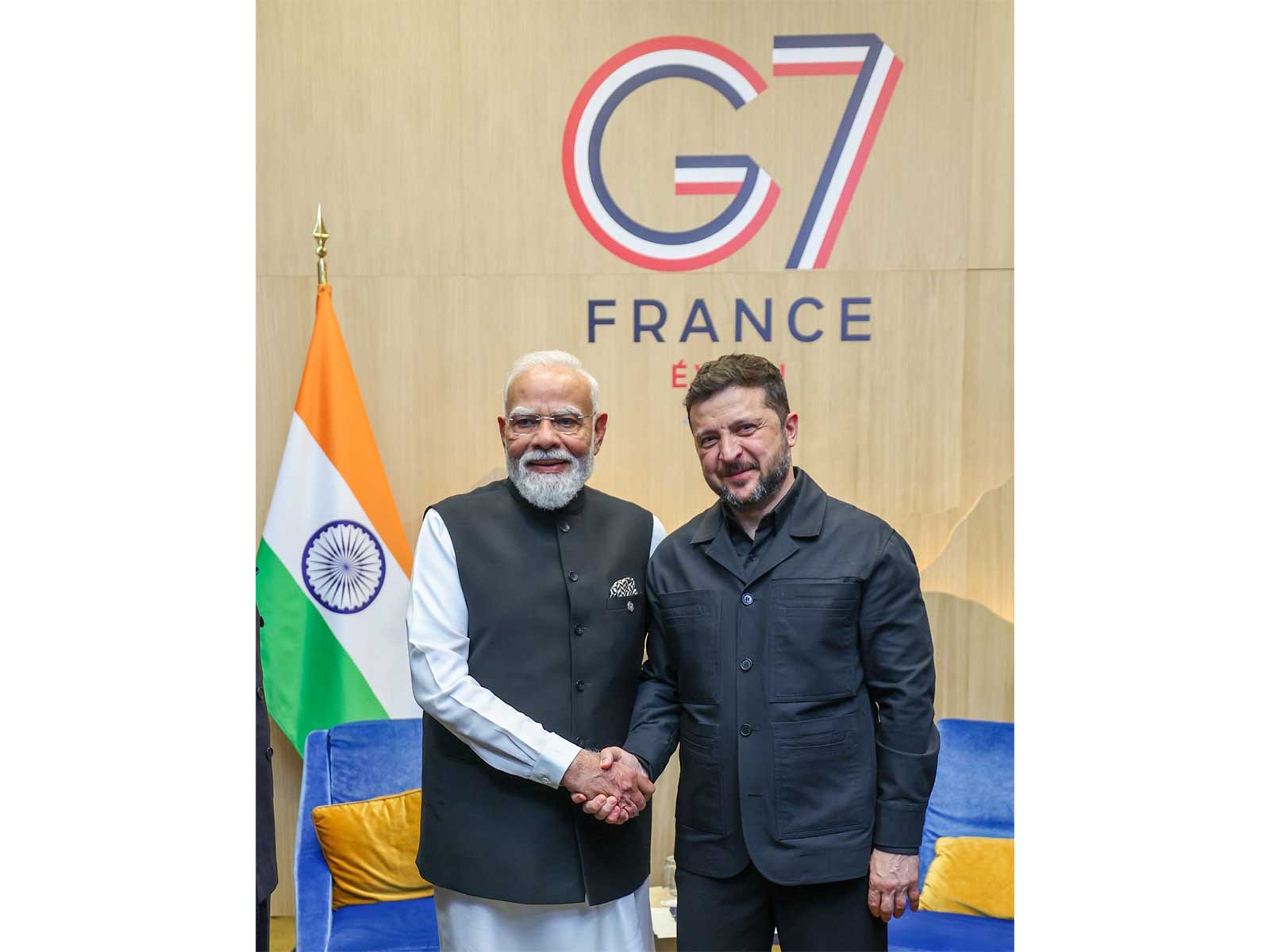 Indian PM Modi, Zelenskyy discuss trade, bilateral cooperation on sidelines of G7 Summit